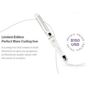 NEW WITHOUT BOX PERFECT WAVE CURLING IRON